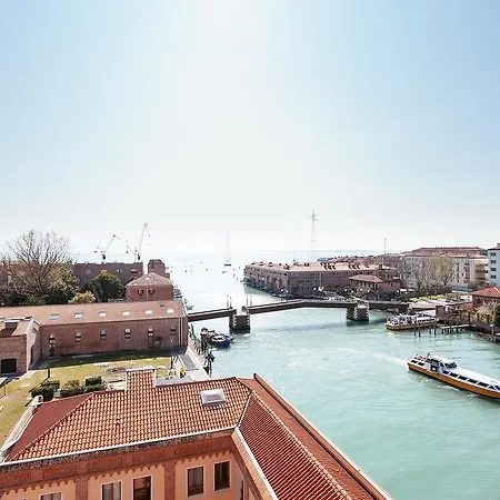Lägenhet Deluxe Lagoon View Venedig
